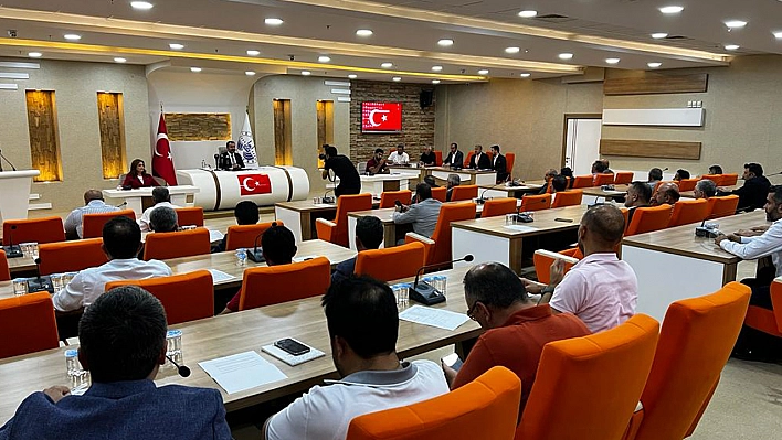 Elazığ Belediye Meclisi Eylül Ayı İlk Oturumu Yapıldı