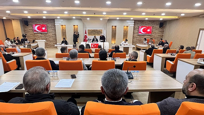 Elazığ Belediye Meclisi şubat ayı oturumları başladı