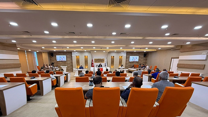 Elazığ Belediye Meclisi Temmuz oturumları devam ediyor