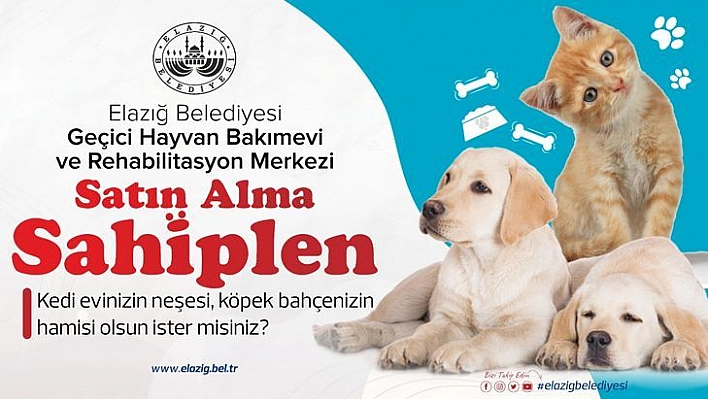 Elazığ Belediyesi'nden 'Satın Alma Sahiplen' Kampanyası