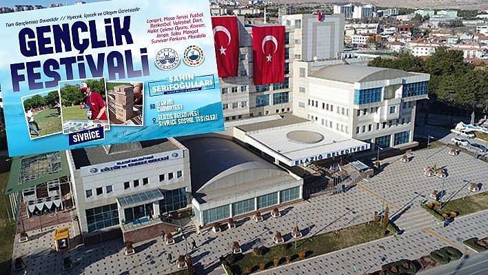 Elazığ Belediyesi gençlik Meclisi'nden gençlik festivali