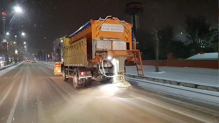 Elazığ Belediyesi kar uyarısında bulundu