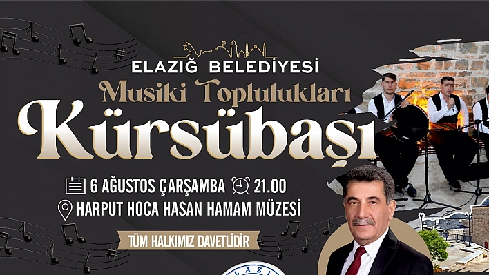 Elazığ Belediyesi Kürsübaşı etkinlikleri devam ediyor