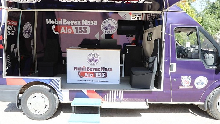 Elazığ Belediyesi Mobil Beyaz Masa Fevzi Çakmak Ve Kültür Mahallelerinde