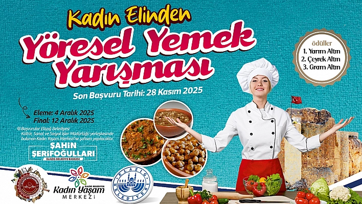 Elazığ Belediyesi'nden altın ödüllü lezzet şöleni