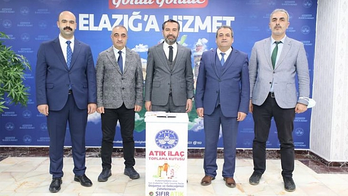 Elazığ Belediyesi'nden Atık İlaç Toplama Projesi