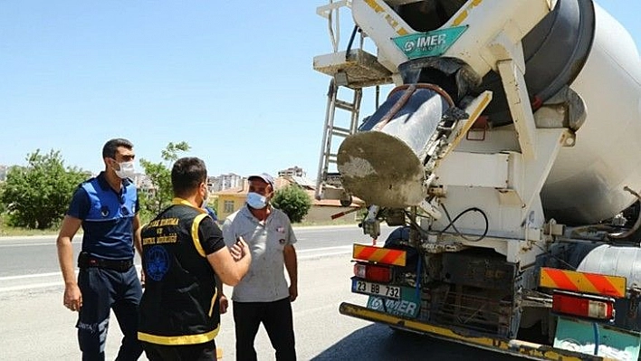 Elazığ Belediyesi'nden Beton Firmalarına Uyarı