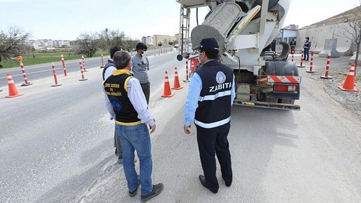 Elazığ Belediyesi'nden Beton Mikserlerine Denetim