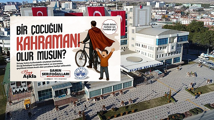 Elazığ Belediyesi'nden örnek bir sosyal dayanışma projesi