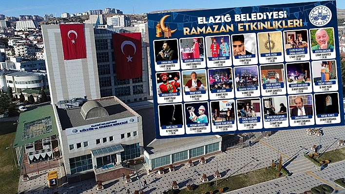 Elazığ Belediyesi'nin Ramazan Ayı Programı Belli Oldu