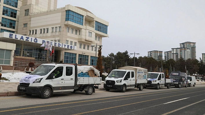 Elazığ Belediyesi Seferber Oldu