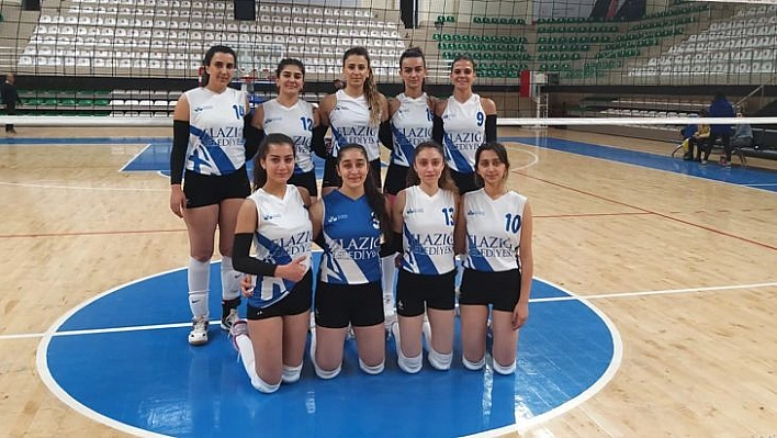 Elazığ Belediyesi Voleybol, Mardin'den lider döndü