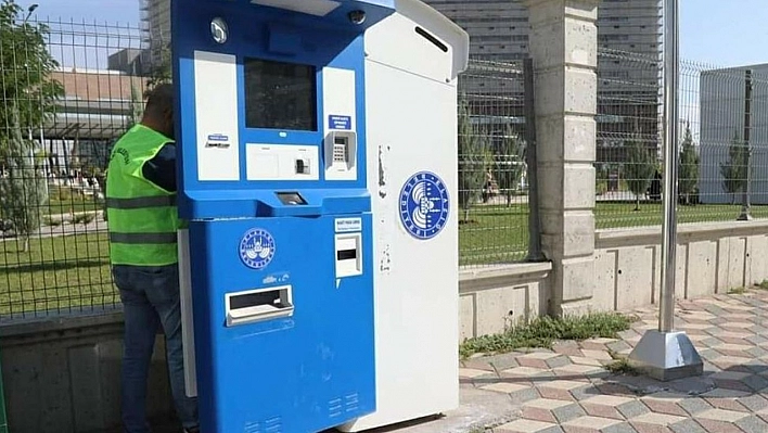 Elazığ Belediyesinden kiosk cihazlarına bakım ve onarım