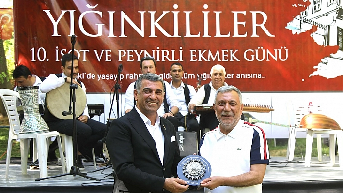 Elazığ'da 10. Yığınkililer  İsot ve Peynirli Ekmek Festivali düzenlendi