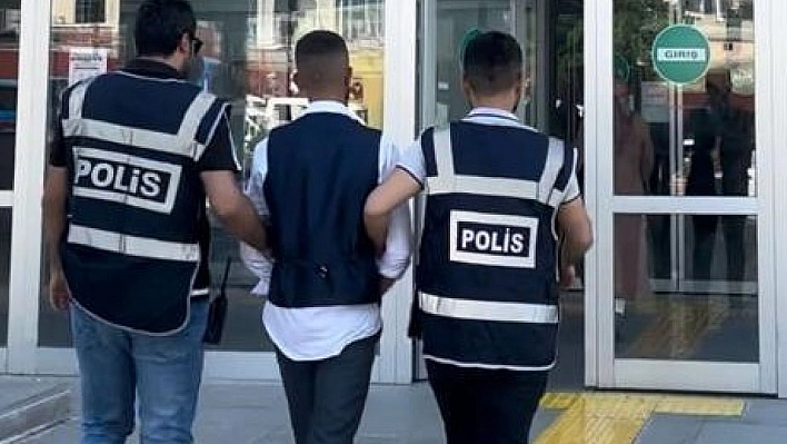 Elazığ'da 15 yıl kesinleşmiş hapis cezası bulunan şüpheli yakalandı