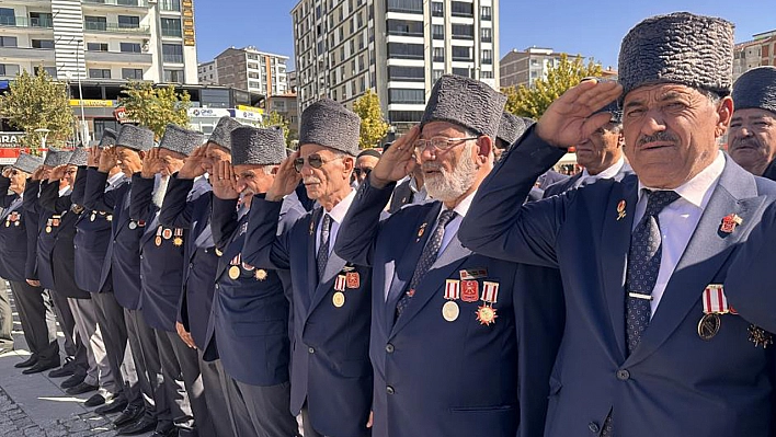 Elazığ'da 19 Eylül Gaziler Günü Kutlandı