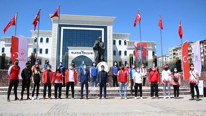 Elazığ'da 19 Mayıs Atatürk'ü Anma, Gençlik ve Spor Bayramı