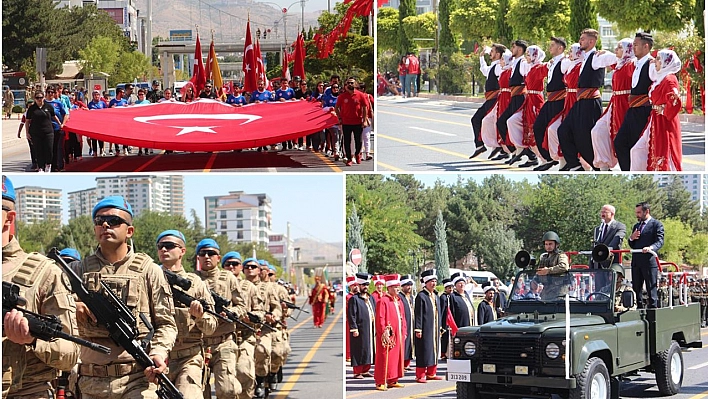 Elazığ'da 30 Ağustos Zafer Bayramı coşkuyla kutlandı