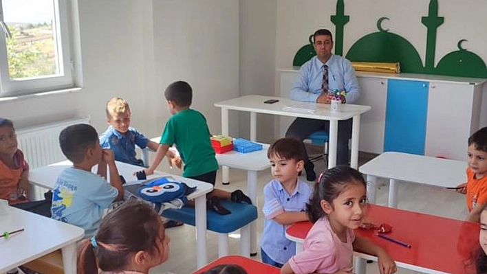 Elazığ'da 4-6 yaş Kur'an kurslarında eğitim dönemi heyecanı başladı