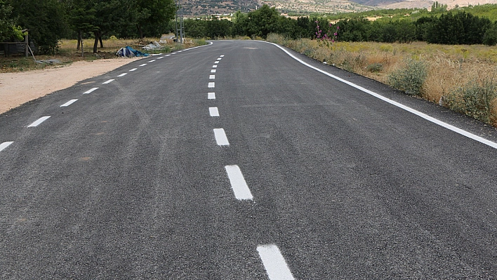 Elazığ'da 4 köyün yol çalışması tamamlandı
