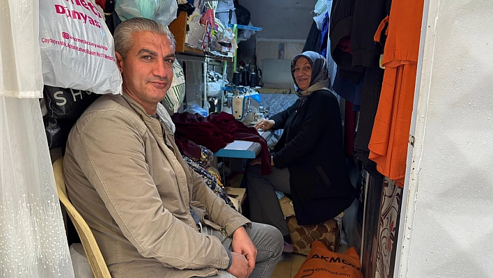Elazığ'da 4 metrekarelik işyerinde kadın esnafın azmi takdir topluyor