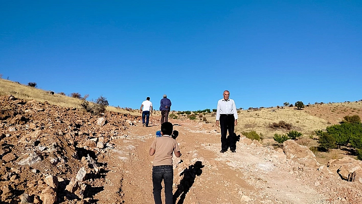 Elazığ'da 40 yıllık yol sorunu çözüldü