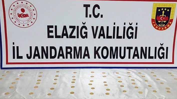 Elazığ'da 70 Adet Sikke Ele Geçirildi