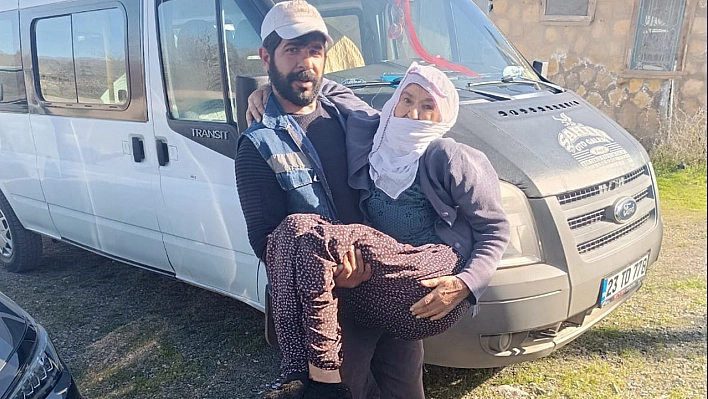 Elazığ'da 94 Yaşındaki Nineye Oy Kullanma Zulmü