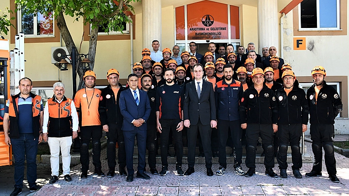 Elazığ'da Afetlere müdahale için 28 kişilik ekip kuruldu