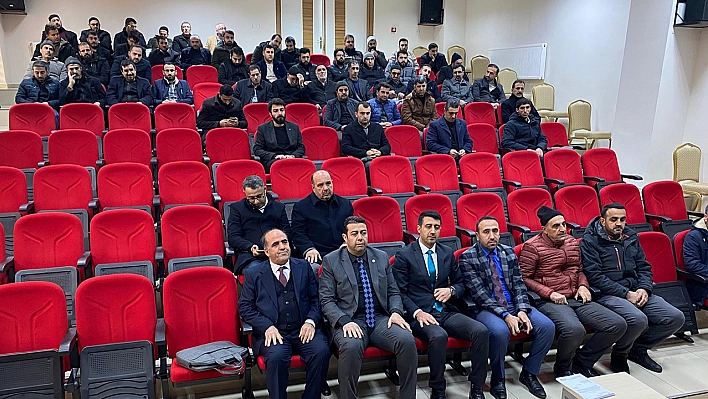 Elazığ'da aralık ayı Mutad toplantısı düzenlendi