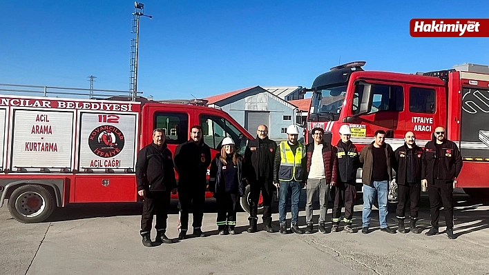 Elazığ'da arama kurtarma ekiplerinden koordinasyon toplantısı