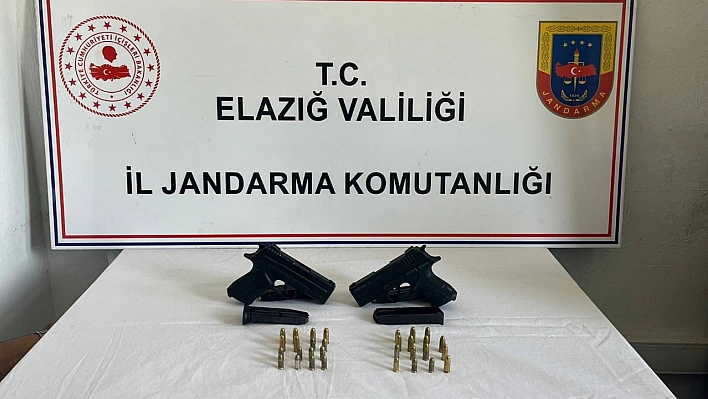 Elazığ'da Aranan 2 Şüpheli Jandarma Tarafından Yakalandı