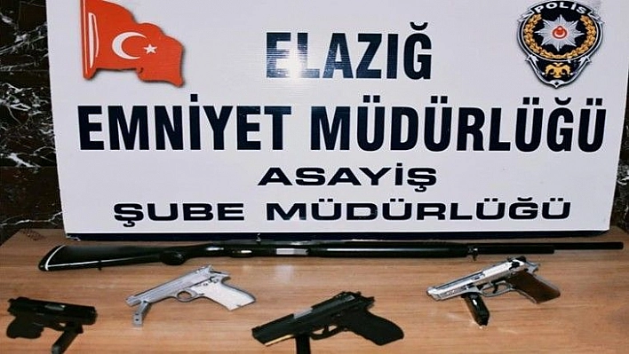 Elazığ'da aranan 92 şahıs yakalandı, 34'ü tutuklandı