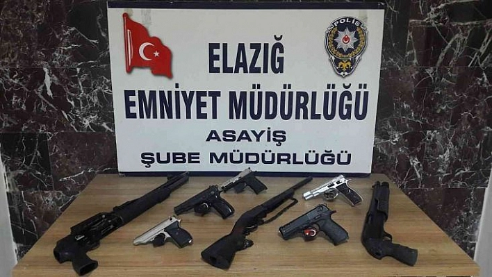 Elazığ'da asayiş ve şok uygulamalarında 103 şüpheli yakalandı