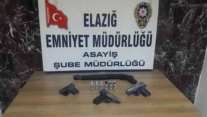 Elazığ'da asayiş ve şok uygulamaları: 165 şüpheli yakalandı