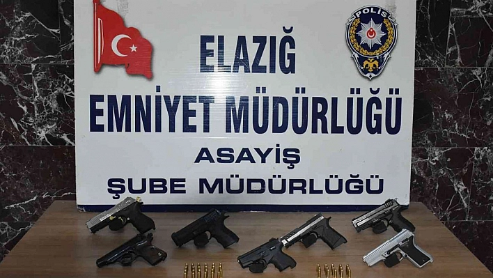 Elazığ'da asayiş ve şok uygulamalarında 117 şüpheli yakalandı