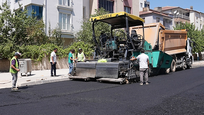 Elazığ'da asfalt seferberliği sürüyor