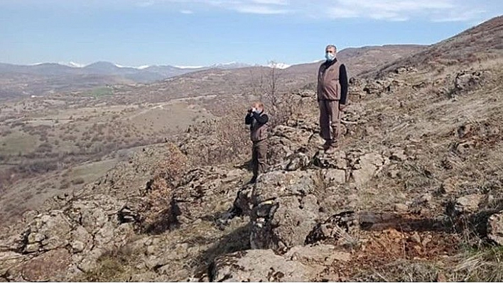 Elazığ'da avlaklarda denetim, keklikler ele geçirildi bir meteris yıkıldı