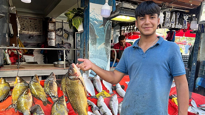 Elazığ'da Balığın Tadı Tuzu Yok