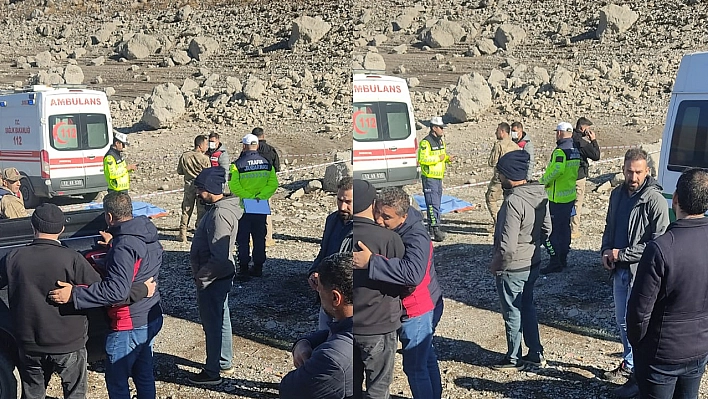 Elazığ'da baraj suyuna düşen otomobildeki bir kişi hayatını kaybetti