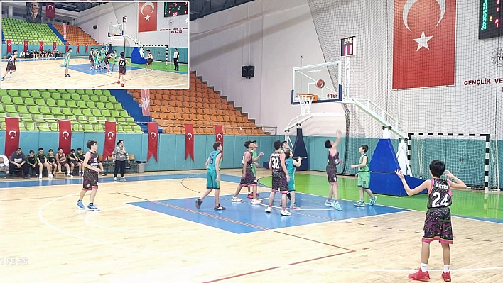 Elazığ'da basketbol müsabakaları sona erdi