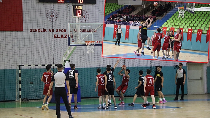 Elazığ'da basketbol U18 yerel lig turnuvası başladı