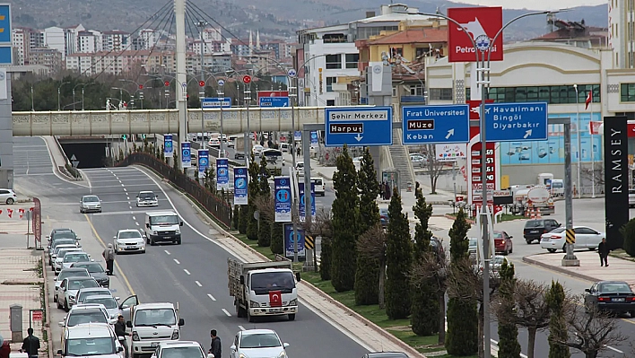 Elazığ'da Bayram Yoğunluğunun  Adresi değişmedi