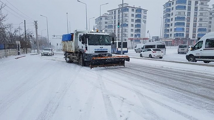 Elazığ'da bazı yollar ağır tonajlı araçlara kapatıldı