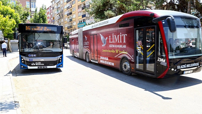 Elazığ'da Belediye Otobüslerinin Güzergahları Değişti!