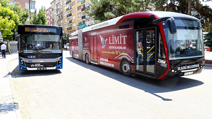 Elazığ'da Belediye Otobüslerinin Güzergahı Değişti!