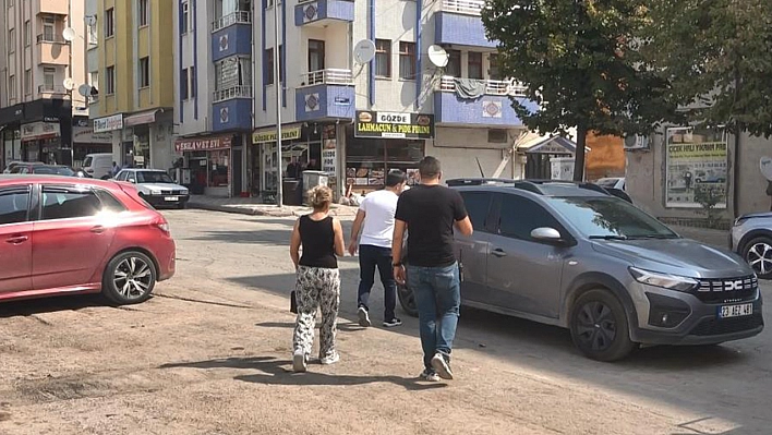 Elazığ'da bir kadın balkondan atlamak istedi