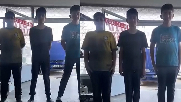 Elazığ'da bir sanayide 'çıraklık yemini' töreni