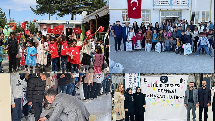 Elazığ'da bu dernek iyilik dağıtıyor...