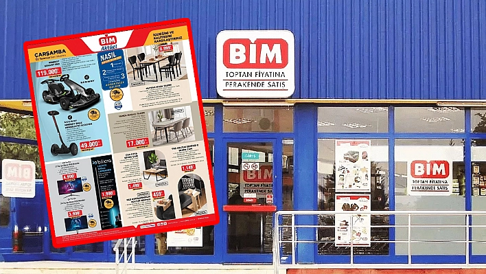 Elazığ'da bu fiyatlara inanamayacaksınız! BİM marketlerinin Temmuz kataloğunda yok yok!